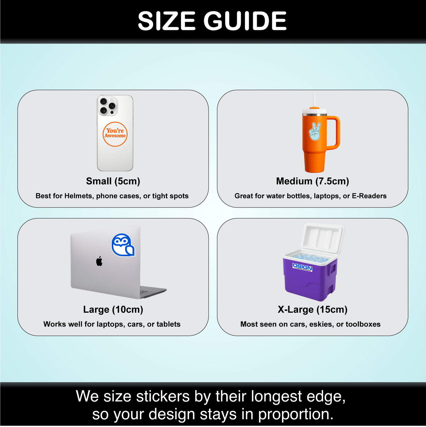 Custom QR-Code Stickers